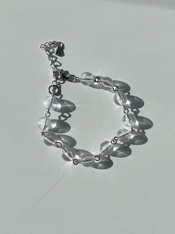 [mnem] glass beads bracelet